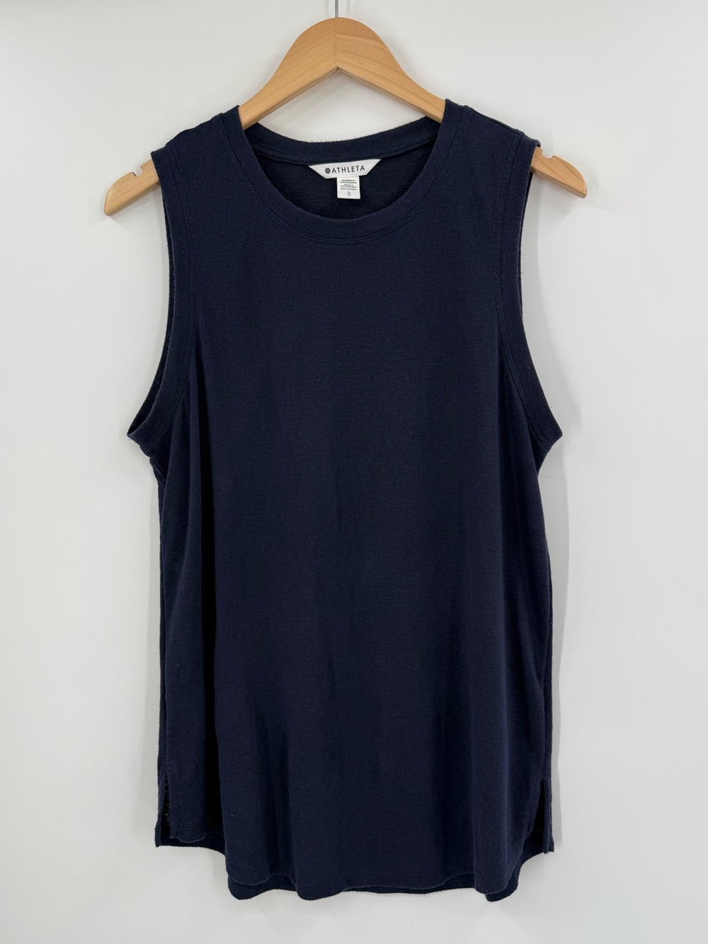 Athleta Breezy Tank | Navy | Large